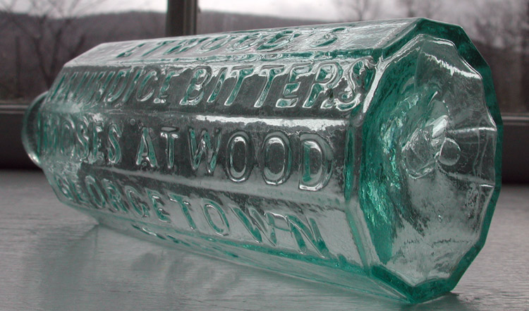 atwoods bitters antique bottle