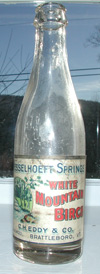 vermont mineral soda bottle antique