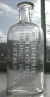 antique vetenary medicine bottle
