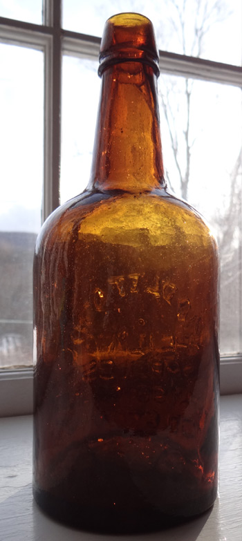 middletown vermont spring bottle saratoga springs, mineral springs stoddard antique bottle