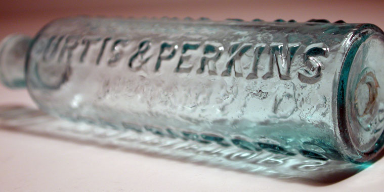 antique pontiled medicine bottle